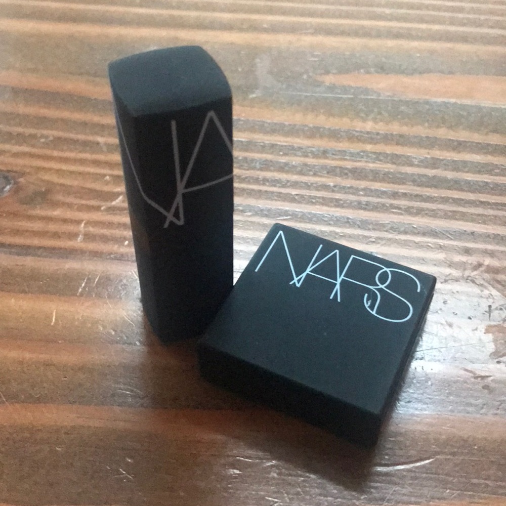 Nars lipstick and eyeshadow